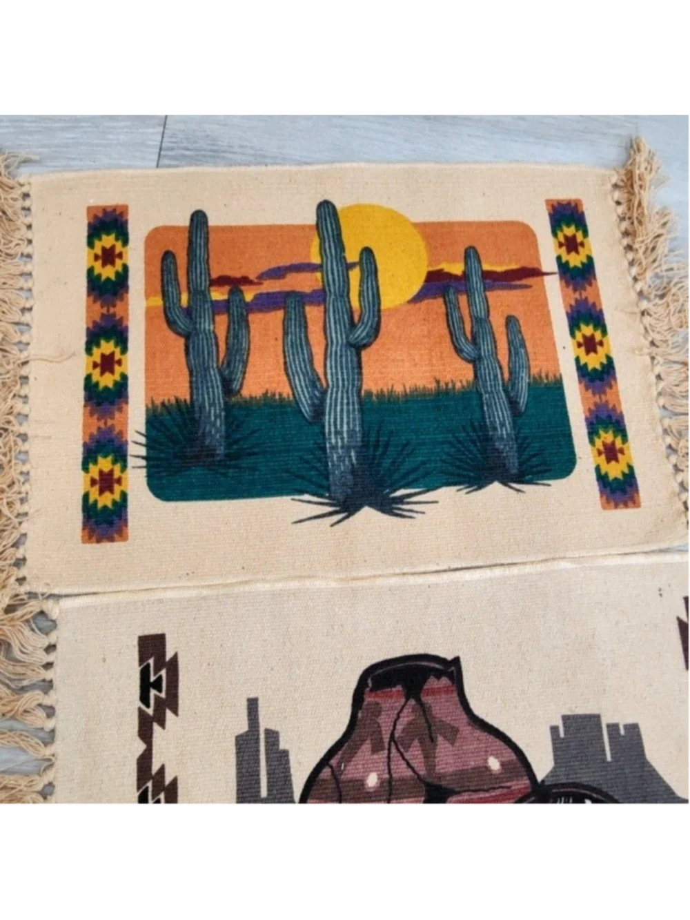 El Paso Saddleblanket tag horses